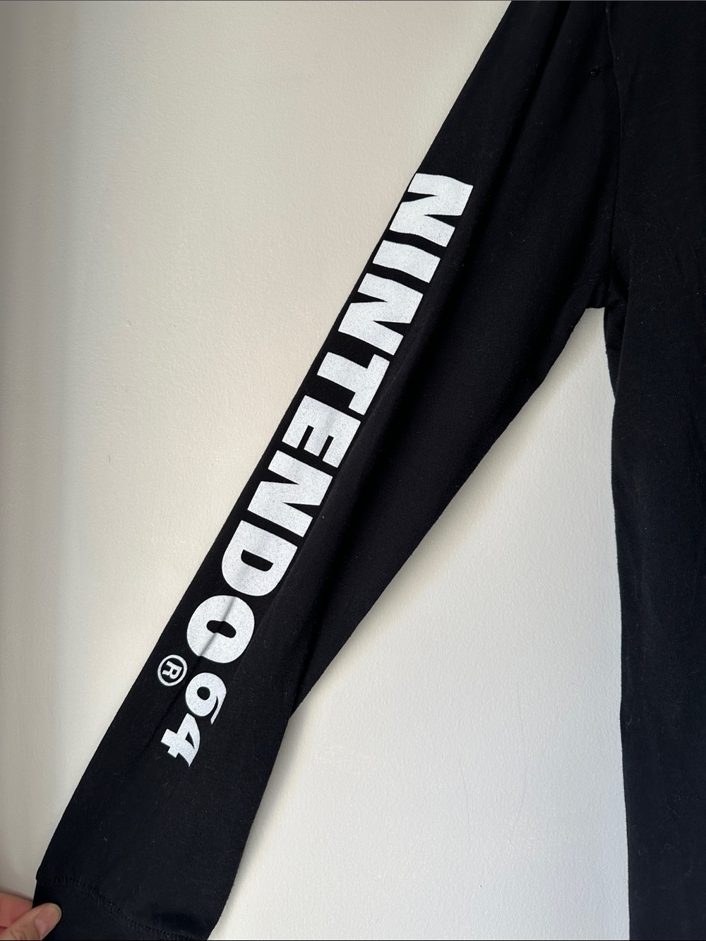 Nintendo 64 Long Sleeve Black Tee - Picture 2 of 10